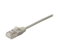 Equip Câble patch Cat6A Slim F/FTP 2xRJ45 15.00m beige LSZH Polybag
