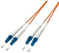 Equip Câble patch Fibre optique LC->LC 10.00m Multimode Duplex OM2 or Polybag