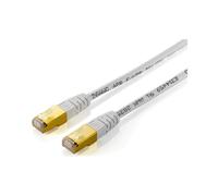 Equip Câble Réseau Cat.5e F/UTP (FTP) 10m Blanc, Connecteurs RJ-45 Mâle, Contacts Or, AWG26, Conforme RoHS, Certifié ISO/IEC 11801