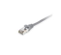 Equip Câble Réseau Cat6a S/FTP 7.5m Gris, Connecteurs RJ-45 Plaqué Or, 10GBase-T, 500MHz, AWG26/7, LSZH, PoE+