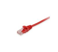 Equip Câble Réseau Cat6a U/UTP Rouge 0.5m RJ-45 Mâle-Mâle 10GBASE-T 10000 Mbit/s 500MHz LSZH AWG26/7 PoE+ RoHS UKCA CE REACH