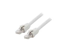 Equip Câble Réseau Cat8.1 S/FTP 0.5m, RJ45 Mâle-Mâle, Contacts Or, 40Gbps, 2GHz, Cuivre, LSZH, PoE+/PoE++, Gris, AWG24/7