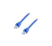 Equip Câble Réseau Cat8.1 S/FTP (S-STP) 2m Bleu, Connecteurs RJ-45 Plaqué Or, 40Gbps, LSZH, PoE+/PoE++, AWG 24/7, 2000MHz