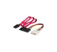 Digital Data Communications Câble SATA alimentation interne 4 plots pour combo SATA (F) 50 cm moulé