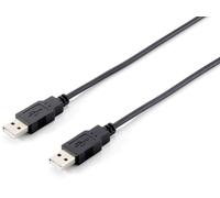 Equip 128870 Câble USB 2.0 A-A, 1.8m , Noir