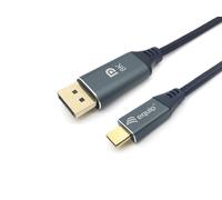Equip Câble vidéo et adaptateur 133423 – USB Type-C vers DisplayPort 3 m Gris
