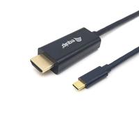 Equip Câble USB-C vers HDMI, M/M, 1,0 m, 4K/30Hz