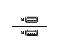 Equip - Câble USB - USB (M) pour USB (M) - 1.8 m - beige