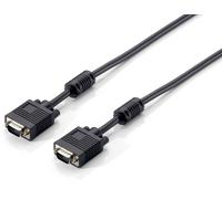 Equip Câble VGA HD15 mâle/femelle 1.00m 1920x1080/60Hz noir Polybag