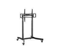 Equip Carrello TV Motorizzato 55-100" 120kg VESA 800x600 4 Ruote Bloccabili Nero