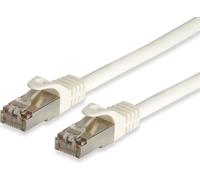equip Cat.6A Pro S/FTP Câble patch 10m avec câble brut CAT 7 gris