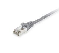 Equip Cat6A S/FTP Patch Cable Grey 15m 606709