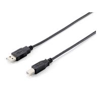 Equip Cavo USB 2.0 A-B Maschio-Maschio 1,8m Nero 480Mbps per Computer
