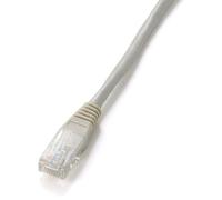 equip CCA Câble patch U/UTP 2xRJ45 Cat.5e beige 0,25m