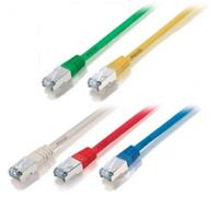 equip CCA Patchcâble F/UTP 2xRJ45 Cat.5e rouge 1,0m