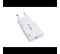 Equip Chargeur Secteur Universel 20W Blanc - USB-C Power Delivery 3.0 & Quick Charge 3.0 - 100-240V - Protections Surtension/Surintensité/CC