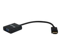 equip - Convertisseur vidéo - HDMI - VGA - noir
