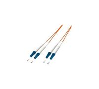 Equip Câble fibre optique LC/UPC (M) vers LC/UPC (M) 3 m OM3 50/125 µm orange démarré