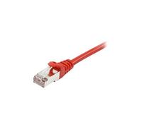 equip - Cordon de raccordement - RJ-45 (M) pour RJ-45 (M) - 1 m - SFTP, PiMF - CAT 6a - moulé, bloqué - orange