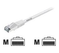 Equip Cordon de raccordement RJ-45 Cat6a FTP 10 m moulé blanc