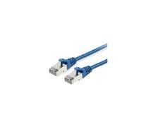 Equip Patchkabel RJ45 S/FTP Cat6 (SSTP) PIMF HF Polybeutel 10,00 m Blau 10,00 Me