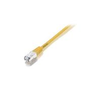 equip - Cordon de raccordement - RJ-45 (M) pour RJ-45 (M) - 10 m - SF/UTP - CAT 5e - moulé - jaune