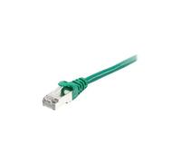 Equip Patchkabel RJ45 Cat6A S/FTP (S-STP) PIMF 10,00 m Grün 10,00 Meter