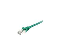 equip Cordon de raccordement RJ-45 (M) pour RJ-45 (M) 15 m SFTP, PiMF CAT 6a moulé, bloqué vert