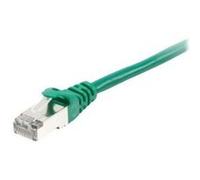 equip Cordon de raccordement RJ-45 (M) pour RJ-45 (M) 15 m SFTP, PiMF CAT 6a moulé, bloqué vert G