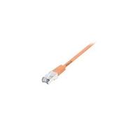Equip Câble réseau RJ45 605579 – CAT 6 S/FTP 20 m Orange contacts dorés