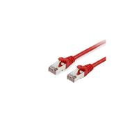 Equip Cordon RJ-45 mâle-mâle Cat6 S/FTP 20 m Sans halogène Moulé Bloqué Rouge