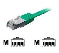 Equip 605549 RJ45 Câble réseau, câble patch CAT 6 S/FTP 20.00 m vert contacts dorés 1 pc(s)