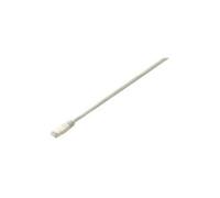 equip - Cordon de raccordement - RJ-45 (M) pour RJ-45 (M) - 3 m - SFTP - CAT 6a - sans halogène, moulé, bloqué - gris G
