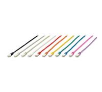 equip - Cordon de raccordement - RJ-45 (M) pour RJ-45 (M) - 5 m - Paire torsadée blindée (SSTP) - CAT 6 - sans halogène, moulé, bloqué - rose