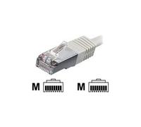 Equip 605550 RJ45 Câble réseau, câble patch CAT 6 S/FTP 50.00 m blanc contacts dorés 1 pc(s)