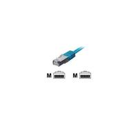 equip - Cordon de raccordement - RJ-45 (M) pour RJ-45 (M) - 7.5 m - SF/UTP - CAT 5e - moulé - bleu