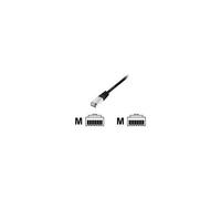 Equip Cordon de raccordement RJ45 mâle-mâle Cat6 S/FTP 7,5 m sans halogène moulé bloqué noir