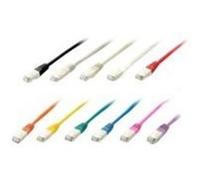 Equip Câble réseau 615555 Cat6 S/FTP 7,5 m Connecteurs RJ-45 plaqués or Violet LSZH AWG28 250 MHz