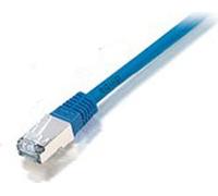 equip CU Câble patch SF/UTP 2xRJ45 Cat.5e bleu 10,0m