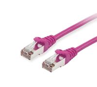 equip CU Patchkabel S/FTP 2xRJ45 Cat.6 250MHz violett 20m