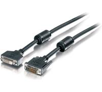 Equip DVI(24+1)-(24+1) St/Bu 1.8m 1920x1200 Verlängerung sw Polybeutel