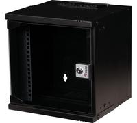 Equip EWM-06-3030-B Equip 10" Coffret mural 300x300mm porte vitrée 6U sw