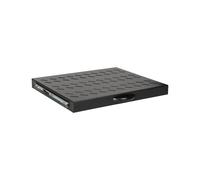 Equip EZVS-19-1-60-B Étagère Coulissante Rack 19" 1U Profondeur 368mm, Acier 1mm, Noir, Charge Max. Supportée Déterminée par le Rack, Turquie