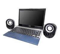 Equip Haut-parleur pour ordinateur portable/PC, USB Powered sw/ws