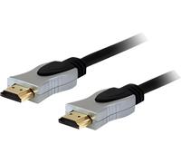 Equip HDMI HS Ethernet 2.0 A-A Alu. 4K/60Hz 10.00m noir Polybag