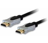 Equip HDMI HS Ethernet 2.0 A-A Alu. 4K/60Hz 5.00m noir Polybag