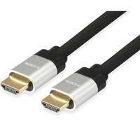 Equip HDMI HS Ethernet 2.0 A-A Alu. 4K/60Hz 7.50m noir Polybag