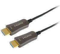 Equip HDMI HS Ethernet 2.0 A-A AOC 4K/60Hz 100.00m schwarz