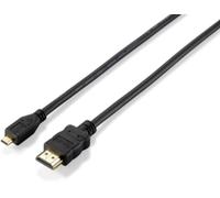 equip - Câble HDMI avec Ethernet - HDMI mâle pour HDMI micro mâle - 1 m