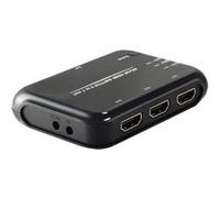 Equip HDMI Switch - Commutateur vidéo/audio - 3 x HDMI - de bureau G